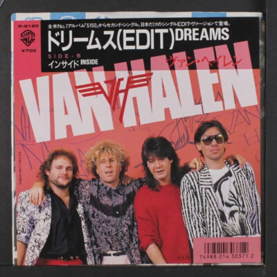 VAN HALEN: dreams / inside Warner Bros. Records 7" Single 45 RPM - Image 1 of 4