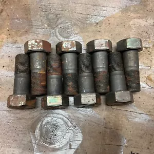 LOTTO DI 8 BULLONI M20 X 1,5 da 52mm LUNGHI, CHIAVE A TESTA 30MM, NUOVI VECCHI STOCK, NOS - Foto 1 di 4
