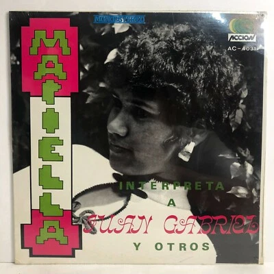 NEW MARIELLA Interpreta Juan Gabriel 1978 LP STILL SEALED Vinyl Ranchera Bolero - Image 1 of 2