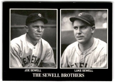 1994 The Sporting News Conlon Collection - Luke & Joe Sewell #1175 - Image 1 of 2