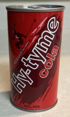 Cola By-tyme vintage 12 oz. Lata de refrigerante de aço superior selada plana, Boulevard Beverage Co. - Imagem 1 de 4