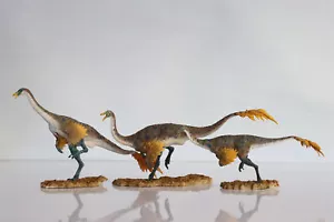 1/35 Gallimimus Scene Statue Dinosaur Animal Collection Decor Gift Toy Painted - Picture 1 of 14