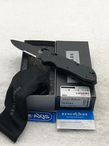 Benchmade 917SBK Tactical Triage Prototype Axis Lock Knife NIB Made In USA - Picture 1 of 24