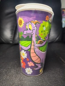 2021 EPCOT Disney Flower & Garden Festival FIGMENT Plastic Drink Tumbler Cup - Picture 1 of 3