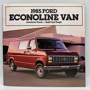 1985 FORD ECONOLINE VAN Auto Truck Dealer Sales Brochure Options Colors & Specs - Picture 1 of 4
