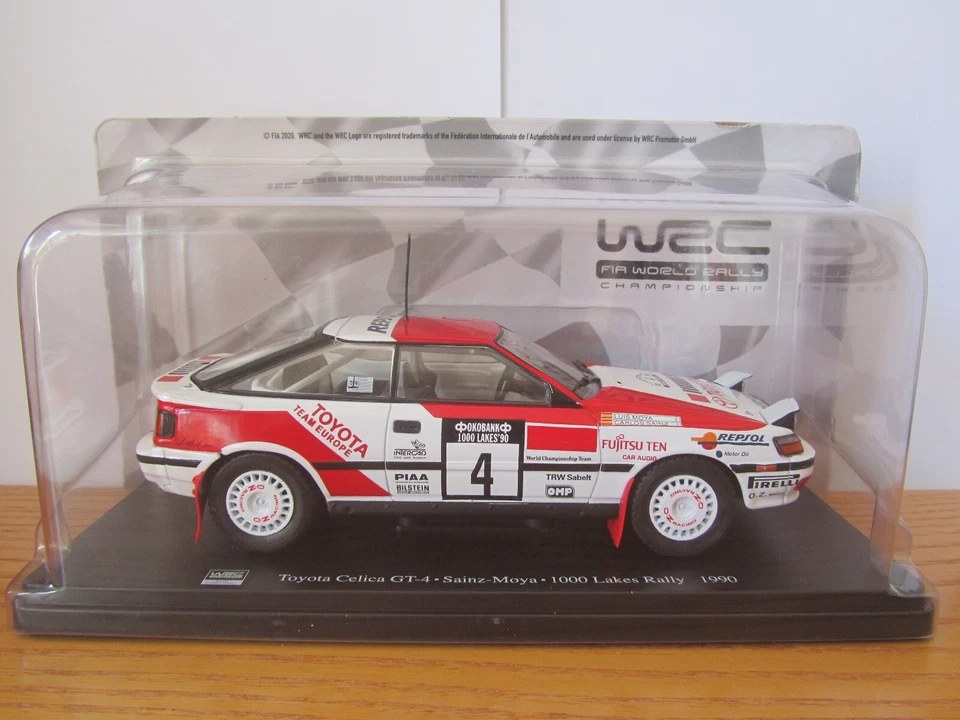 14) TOYOTA CELICA GT-4  Sainz/Moya - 1000 Lakes Rally 1990 - model 1:24 - Immagine 1 di 1