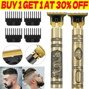 Professional Hair Clippers Trimmer Cutting Beard Cordless Barber Shaving Machine - Picture 1 of 21