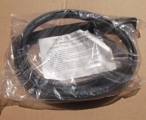 1974 - 78 Mustang II LH Roofside Rail Weatherstrip w/o T-tops D4ZZ-6961223 LH - Picture 1 of 3