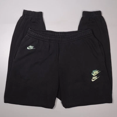 Nike Sport Essentials Joggers Sweatpants Swoosh DM8884 Black Mens Large x 32 - Image 1 of 4