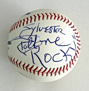 Sylvester Stallone Rocky Balboa Autographed MLB Baseball PSA/DNA Auto - Picture 1 of 4