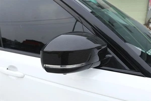 Carbon Fiber Side Mirror Covers Replace for Range Rover Sport Discovery 14-22 - Picture 1 of 9