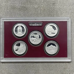 2010 S America the Beautiful National Parks Silver Proof Set ~ No Box ~ No COA - Bild 1 von 12