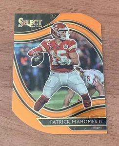2020 Panini Select Patrick Mahomes II Orange Prizm Die Cut #302 Chiefs - Bild 1 von 2