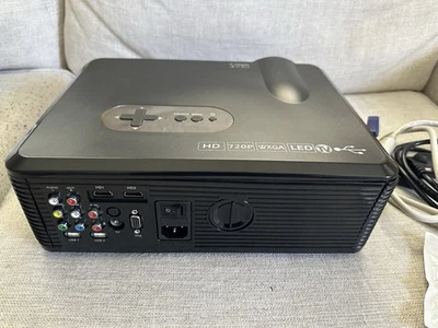 Excelvan LCD Projector Model CL720 ,HD 720P, WXGA, LED TV USB - Image 1 of 4