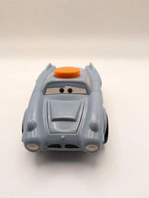 Mattel Disney Pixar Cars 2 Finn McMissile 2010 coche azul parlante claro G Foto 1 de 4