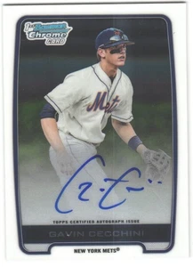 2012 Bowman Draft Picks & Prospects Gavin Cecchini #BCA-GC autografi cromati - Foto 1 di 2
