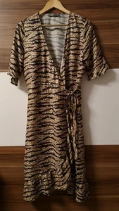 GEISHA 07113-20 Kleid Sommerkleid Color; Schwarz/Gelb/Rosa Größe; M/38 - Bild 1 von 3