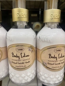 SABON Body Milk Lotion Patchouli Lavender Vanilla One 7 Oz. Bottle - Picture 1 of 2
