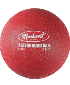 Pelota de goma deportiva Markwort 10" para patio de recreo Kickball gimnasio - Imagen 1 de 2