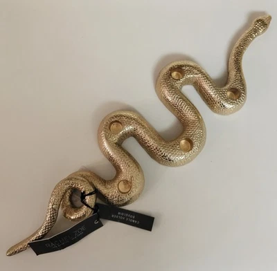 Portavelas Rachel Zoe Serpiente Dorada Halloween Serpiente 5  Foto 1 de 4