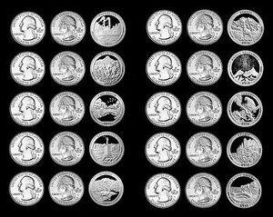 2011 2012 P+D+S America the Beautiful National Parks Mint Clad Proof Set - Picture 1 of 3