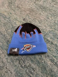 NEW ERA Erwachsene Oklahoma City Thunder Basketball Strick NBA Beanie Gr. Einheitsgröße NEU 22 - Bild 1 von 4