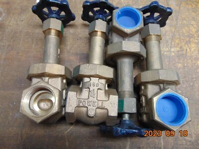 (1) Фигурка задвижки Powell: 2714 ВОСХОДЯЩИЙ ШТОК 1-1/4 ДЮЙМА БРОНЗОВЫЙ РЕЗЬБОВОЙ ЗАДВИЖНОЙ КЛАПАН - Изображение 1 из 2