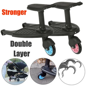 Stroller Step Pedal Bracket Wheeled Stroller Connector for Children Buggy - Picture 1 of 15