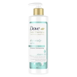 NEW Dove Hair Therapy Shampoo for Dry Scalp Care Vitamin B3 Pump 13.5 Fl Oz - Picture 1 of 2