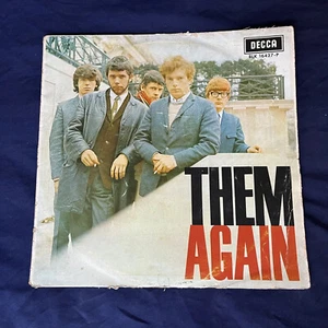 Them Again Morrison, Decca Records Mono Lp Vinyl Blk 16427- P Germany RARE 1966 - Picture 1 of 8