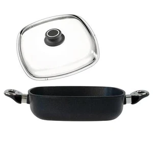 BAF Kasserolle eckig 26x26 cm Set Induktion Aluminiumguss beschichtet & Deckel - Bild 1 von 9