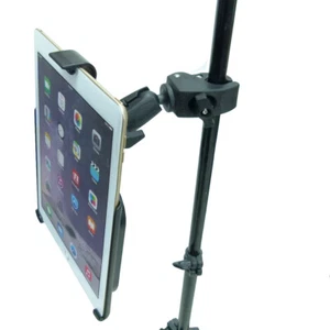Extended Tough Clamp Music Microphone / Stand Mount for Apple iPad Air 2nd Gen - Picture 1 of 3