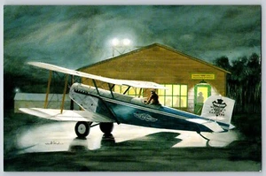 WESTERN AIR EXPRESS Douglas M-2 US MAIL 4X6 Postcard biplane airplane - Picture 1 of 2