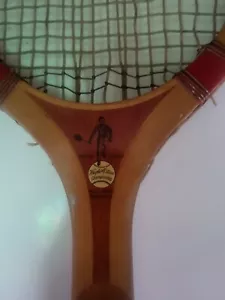 Raqueta de tenis CHAMPION Wright Ditson - Escaparate DE COLECCIÓN RARA - Imagen 1 de 4