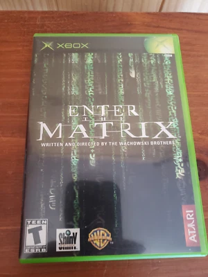 Enter The Matrix Video Game XBOX 2003 CIB Tested - Image 1 of 3