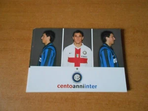 cartolina-INTER F.C. 2009-10-BURDISSO-CENTOANNIINTER-cm.10,5x15 - Picture 1 of 1
