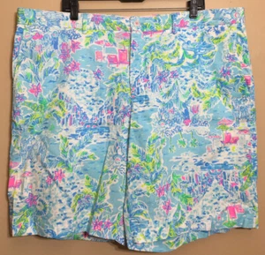 NUEVO Pantalones Cortos Lilly Pulitzer Para Hombre Talla 42R What a Lovely Place Beaumont - Imagen 1 de 9