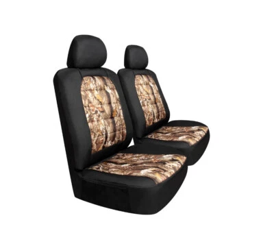 FUNDAS DE ASIENTO DE NEOPRENO CAMUFLAJE NEGRO/TOSTADO PILOTO SCT-445CA - 6 PIEZAS Foto 1 de 4