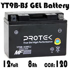 YT9B-BS CT9B-BS Motorcycle 12V 8Ah Sealed Maintenance Free GEL Battery Scooter