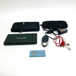 SONY VAIO Type P VGN-P91NS Atom Z550 2GHz 2GB RAM Windows Vista Green Japan - Picture 1 of 12