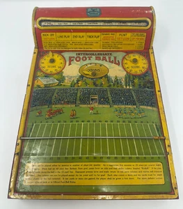 Hustler Toy Company 1920s Intercollegiate Football Vintage Board Game - Picture 1 of 4