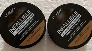 2 NEW Loreal Infallible Loose Setting Powder #614 TRANSLUCENT MEDIUM-DEEP - Picture 1 of 2