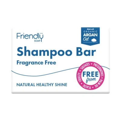 Friendly Soap - Shampoo Bar Fragrance Free 95g