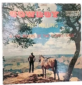 Foy Willing & The Riders Of The Purple Sage Cowboy (Vinyl, 1958) Roulette R 2503 - Picture 1 of 16