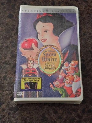 BRAND NEW Snow White & The Seven Dwarfs (VHS; 2001) RARE Sealed OOP *SEE NOTE* - Image 1 of 3