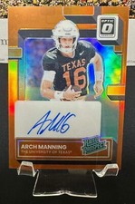 Arch Manning 2023 National Treasures ON CARD AUTO Optic Orange 49/49! eBay 1/1