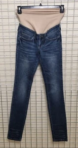 Ripe Womens Pants Size XXS Regular Blue Denim Jeans Maternity NWT - Picture 1 of 14