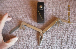 Ancien Outil Ceinture Scout RandoLeatherman Toll Pince Couteau Lime Tourne vis - Imagen 1 de 8