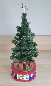 Vtg 1996 Avon Christmas Is Coming Musical Advent Christmas Tree Calendar Holiday - Picture 1 of 10