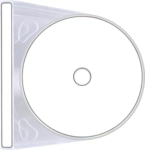 Etichette CD/DVD complete durevoli - getto d'inchiostro/laser - 20 etichette disco e 40 etichette colonna vertebrale - Foto 1 di 12
